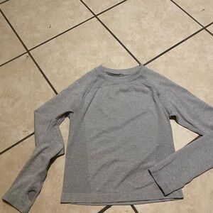 SHEIN  Gray Long Sleeve Top